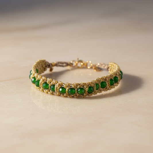 Arya Diopside Bracelet