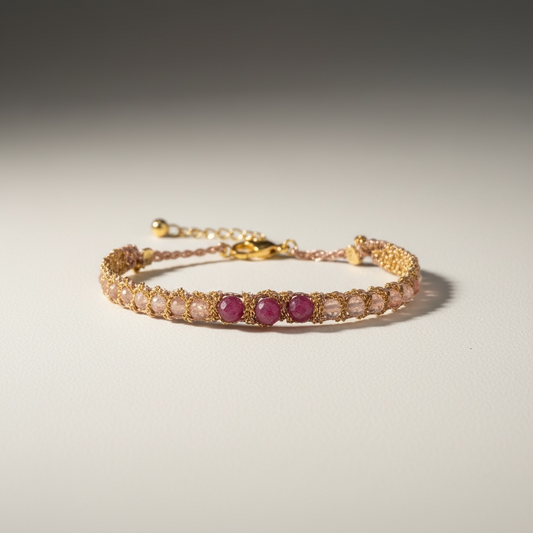 Candy Bracelet Strawberry Quartz