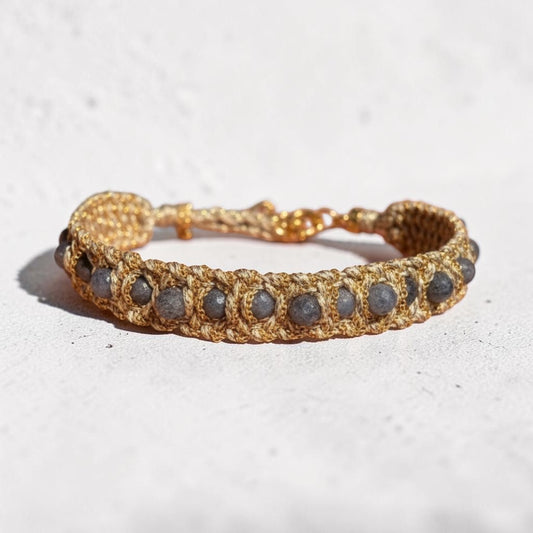 Arya Brown Saphire Bracelet