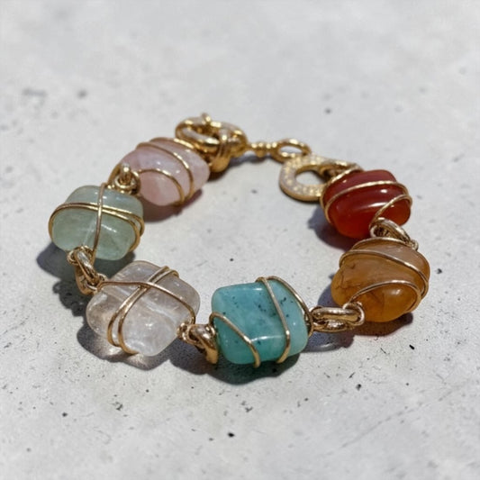 Rainbow Stones Bracelet