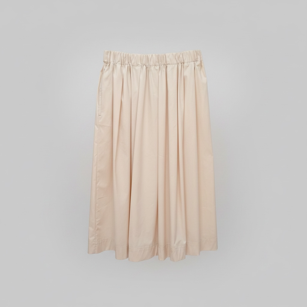 London Twill Skirt Offwhite