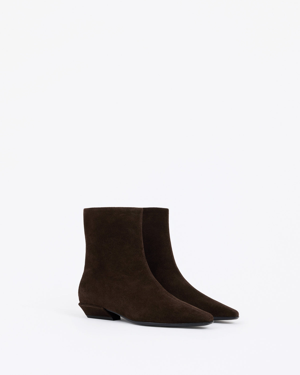 Tamy Suede Ankle Boots Chocolate – Mi/Mai