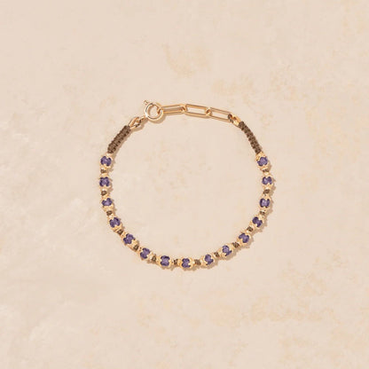 KAMILAH BRACELET AMETHYST
