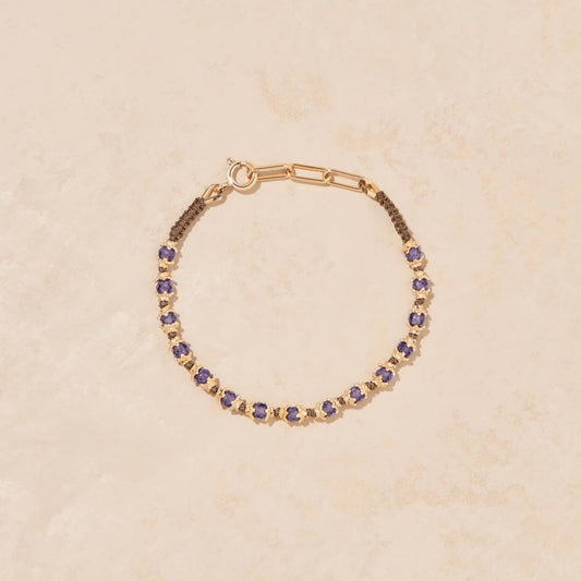 KAMILAH BRACELET AMETHYST