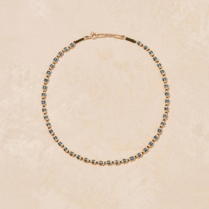 KAMILAH AQUA SANTA NECKLACE