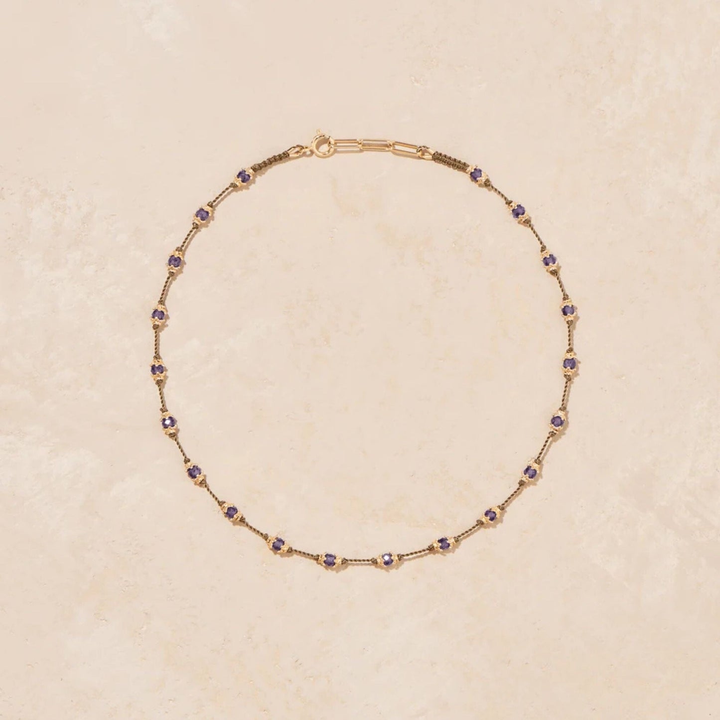 PEONY NECKLACE AMETHYST