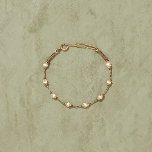 PEONY BRACELET FRESHWATER PEARL