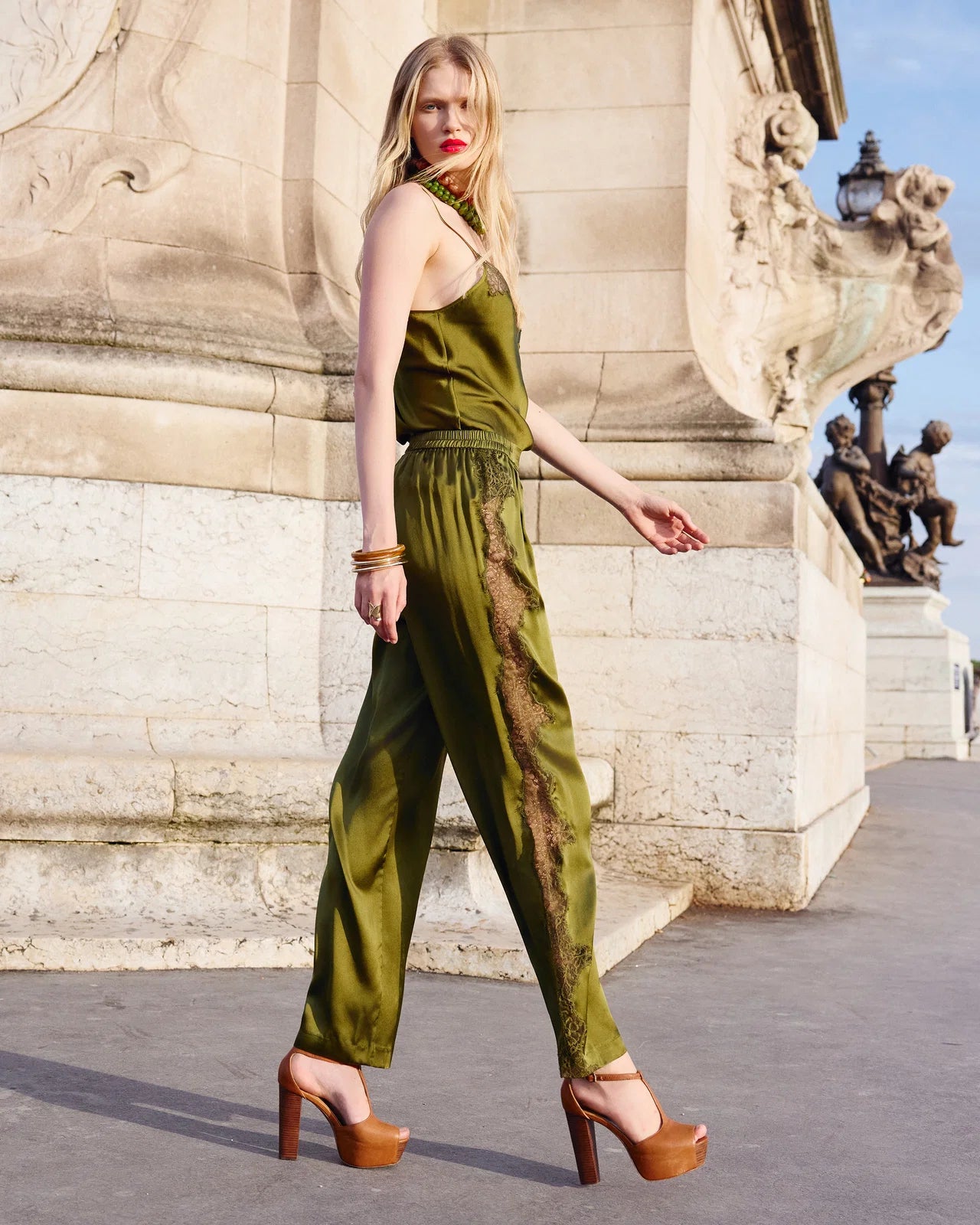 Trevis Silk Pants