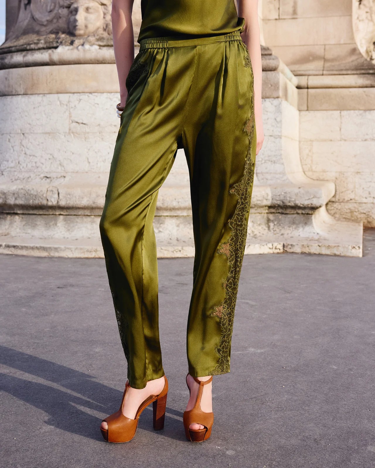 Trevis Silk Pants