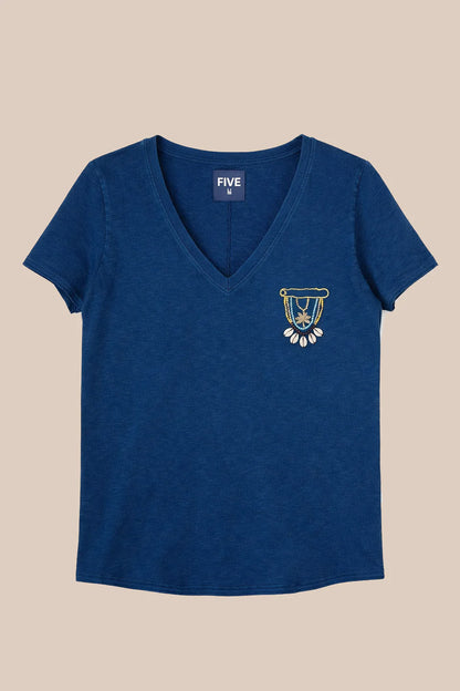 PIN T-SHIRT INDIGO