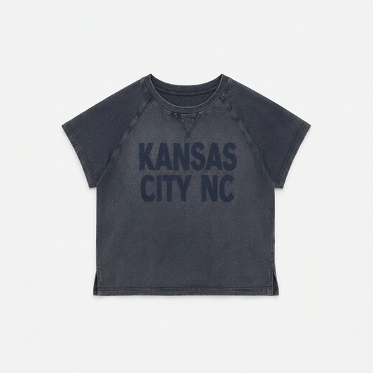 Kansas T-Shirt Navy – FIVE