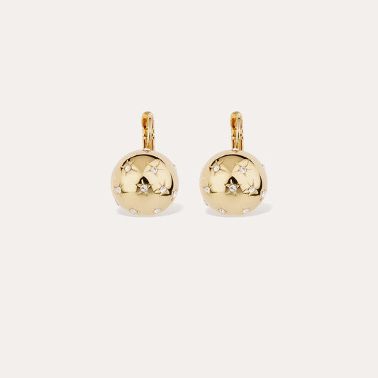 Comette Small Gold Earrings