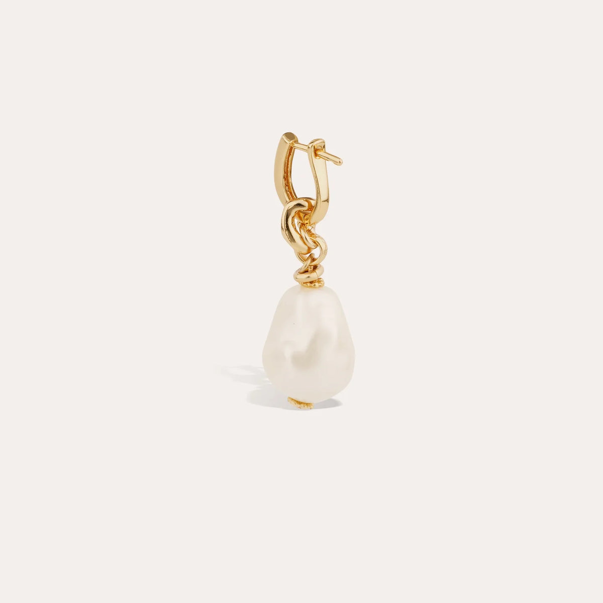 Hina Biwa Pearl Earrings