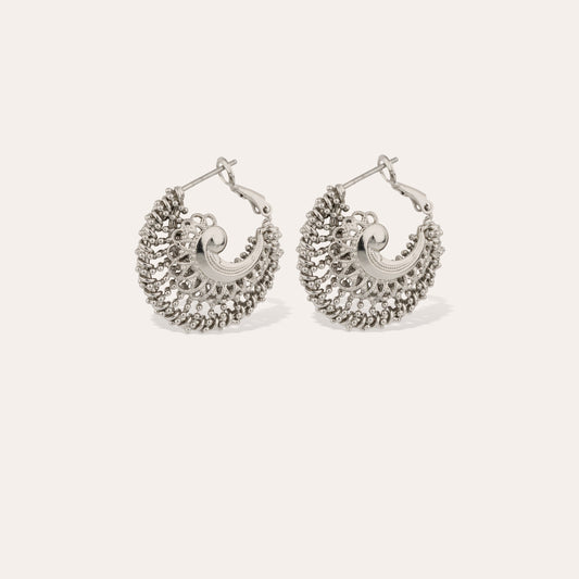 Izzia Small Earrings Silver