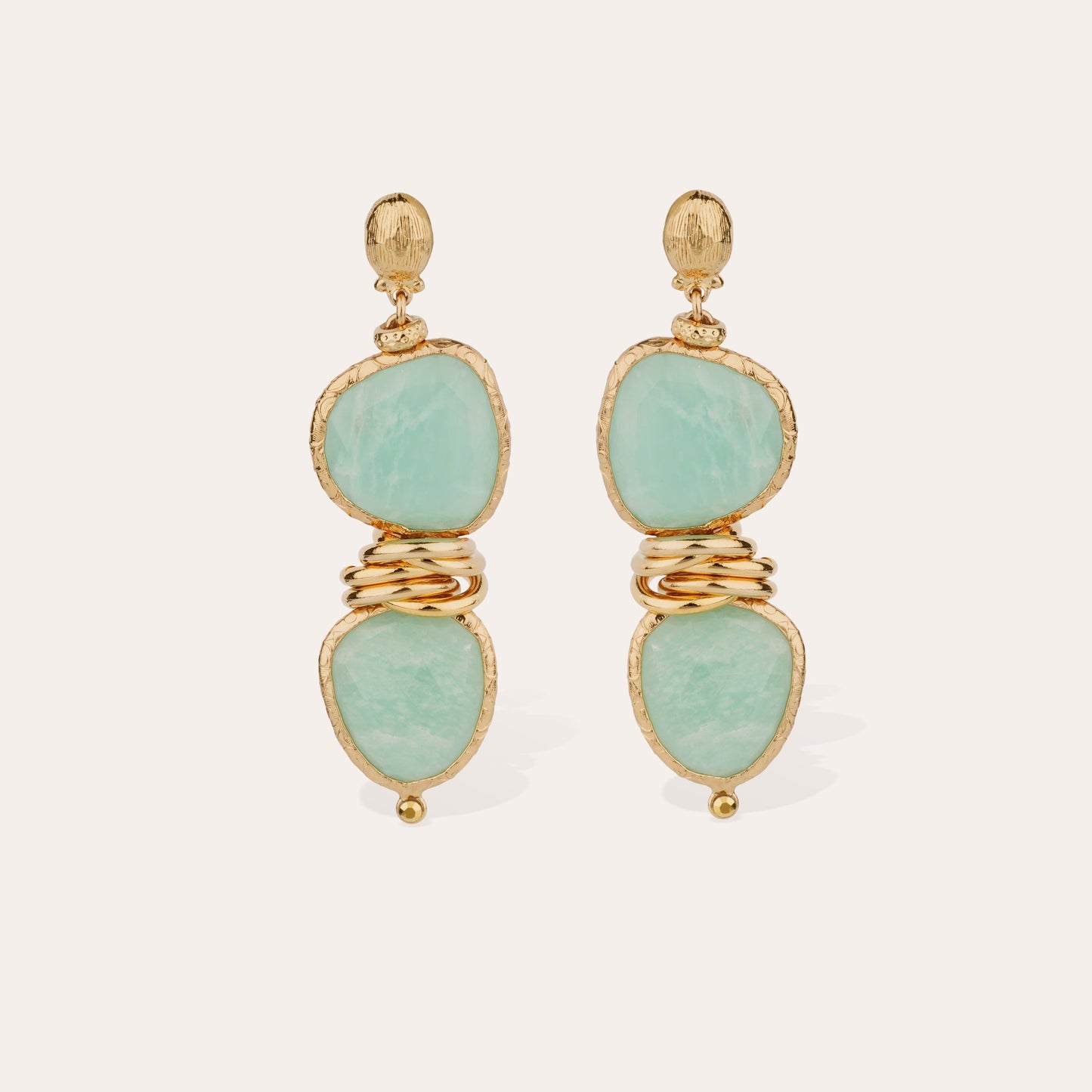 Sirena Earrings Amazonite