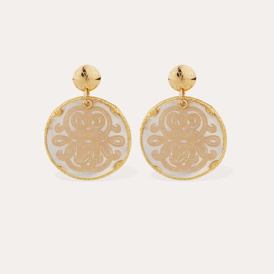 Sun Diva Large Earrings