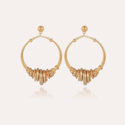 Maranzana Gold Earrings