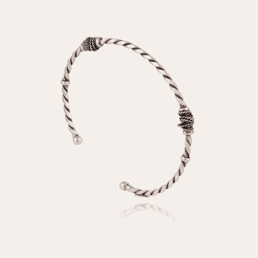 Torsade Small Bangle Silver