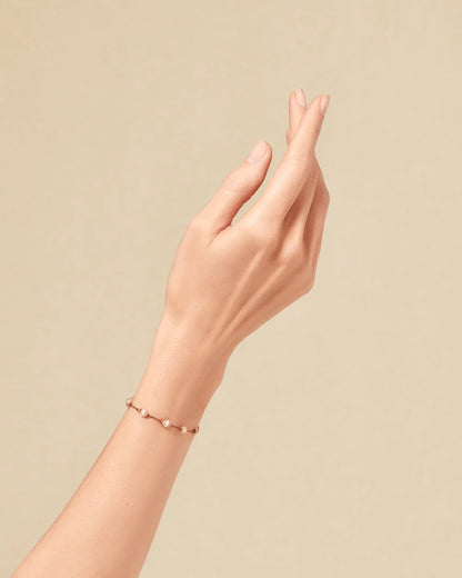 PEONY BRACELET FRESHWATER PEARL