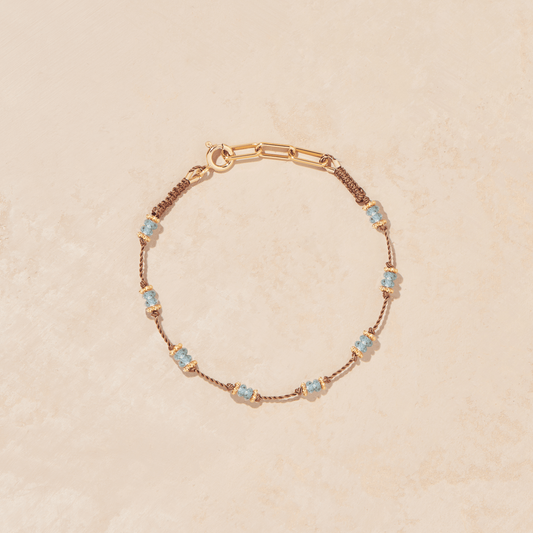 Tiare Bracelet Blue Zircon