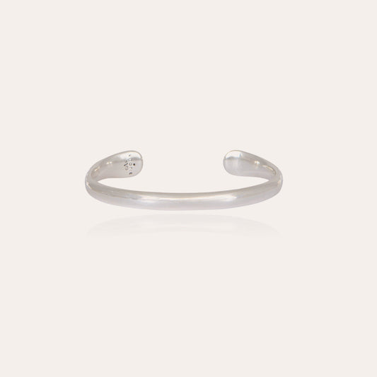 Jonc Wide Bangle Silver