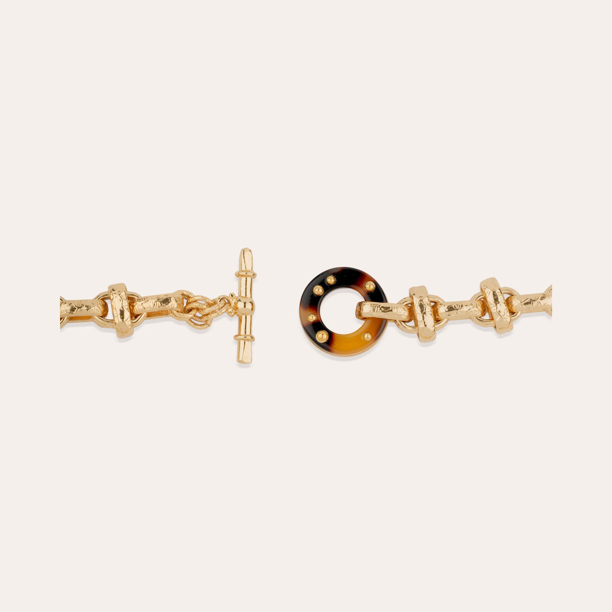 Adrian Acetate Necklace Tortoise