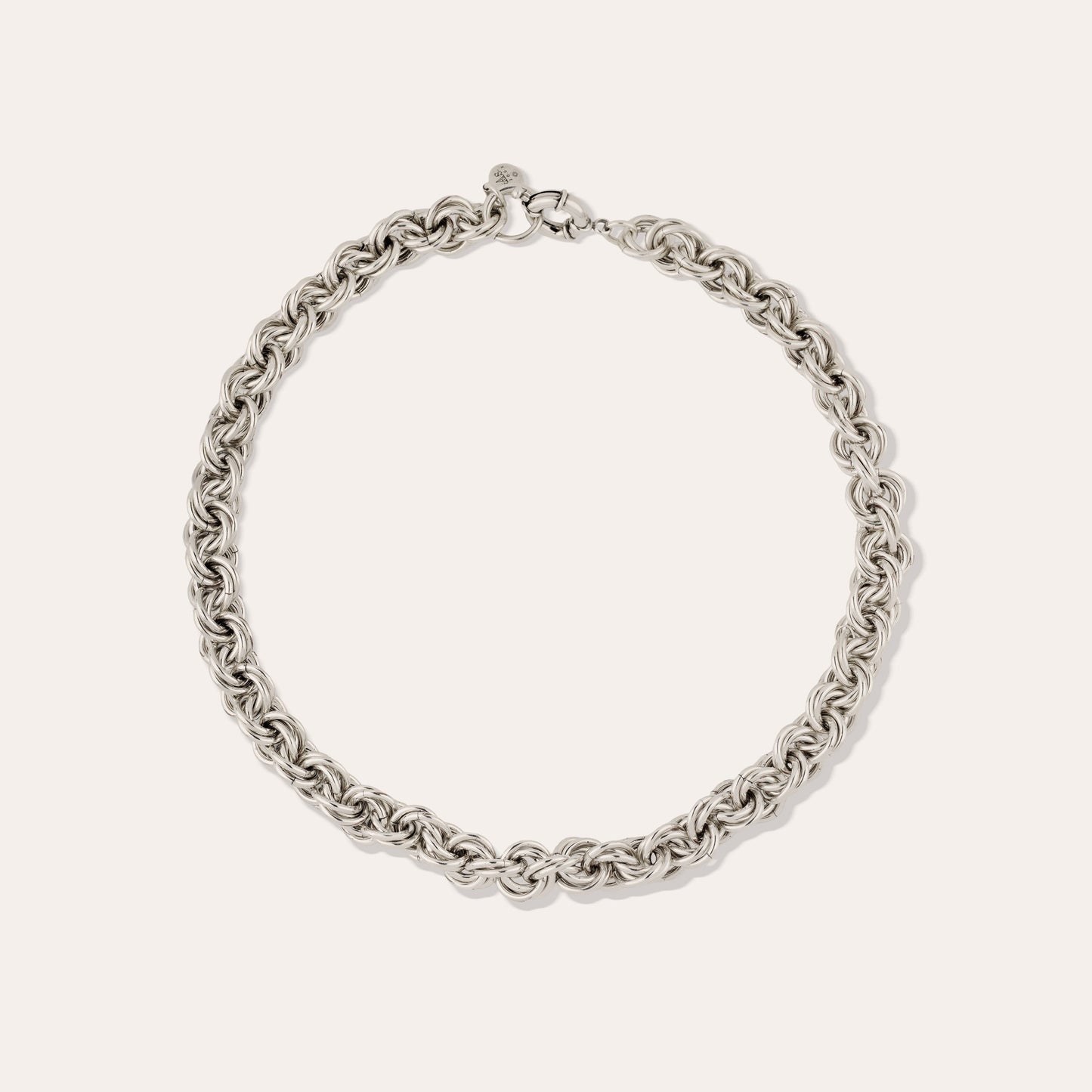 Vintage Chain Silver Necklace