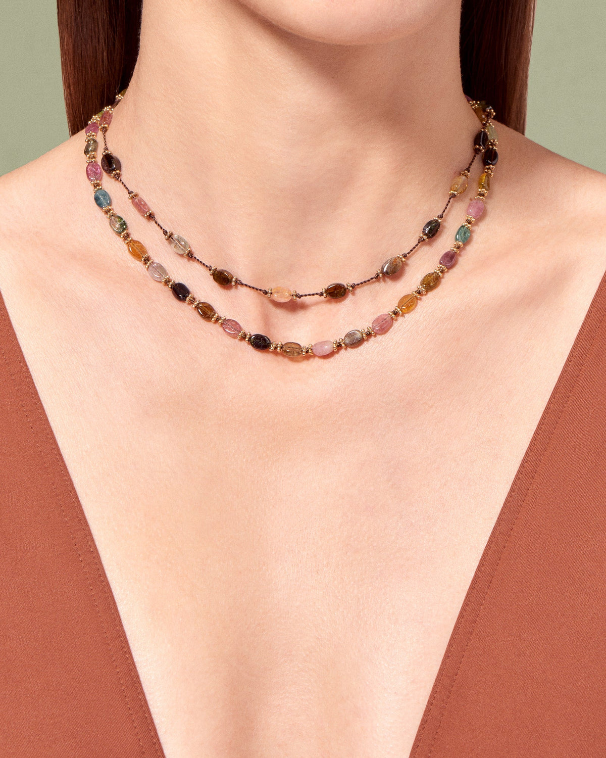 Jati Necklace Tourmaline
