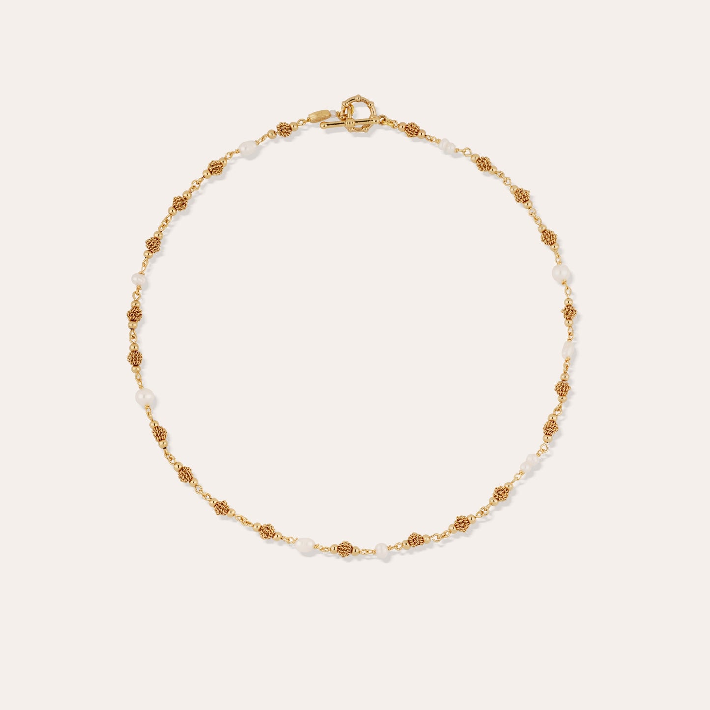 Rosario Gold Necklace