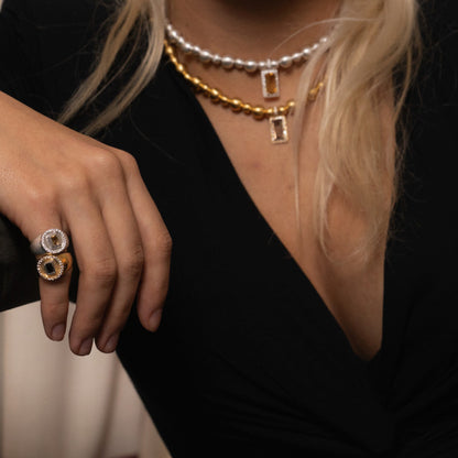 DIDI PINKY RING CITRINE