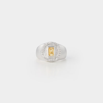 DIDI PINKY RING CITRINE