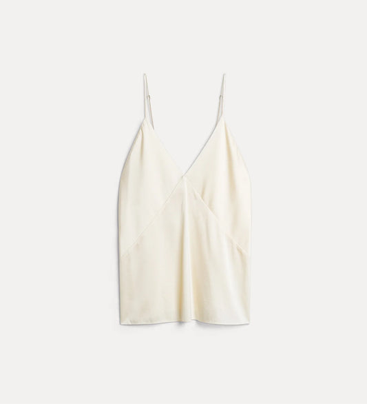 Silk Satin Top 15073 Ivory