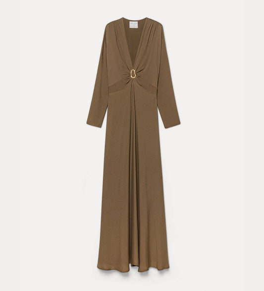 Maxi Dress 15089 Brown