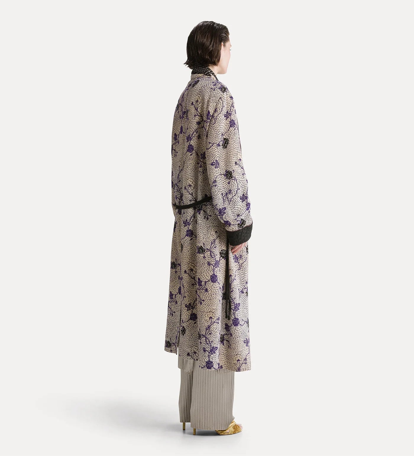 Jacquard Coat 15005