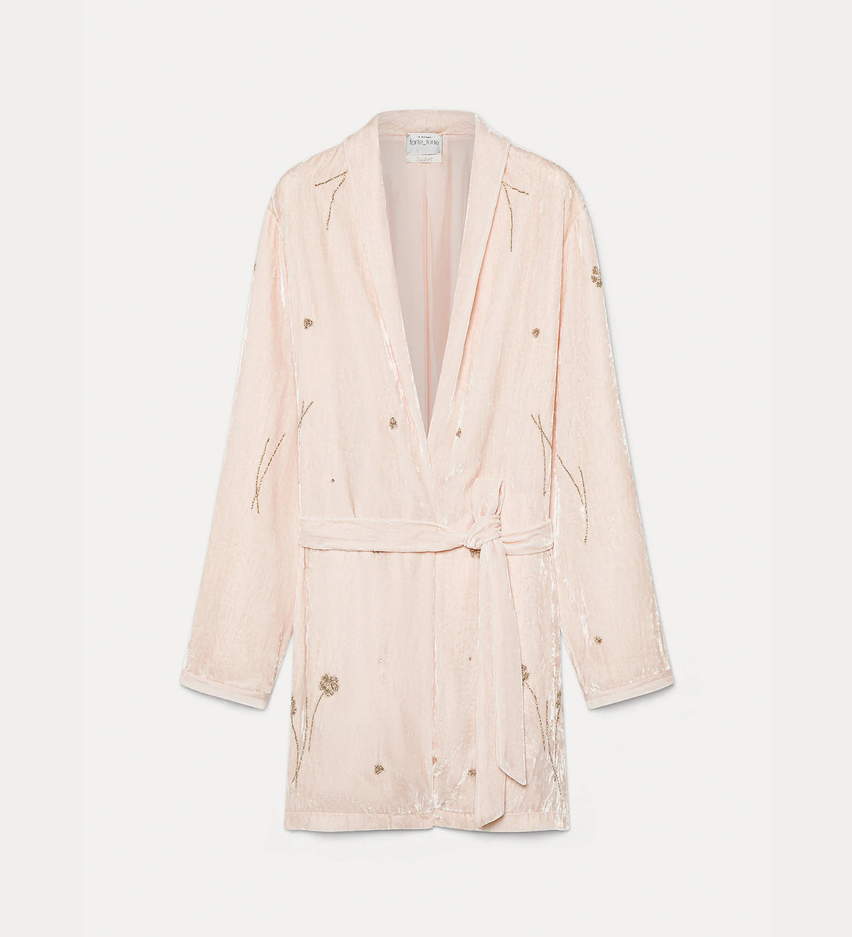Embroidered Velvet Jacket 15045