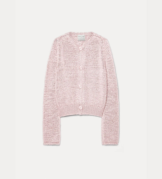 Cashmere Blend Cardigan Pink 15152