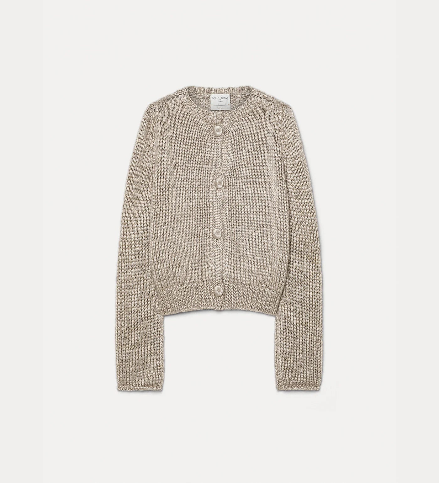 Cashmere Blend Cardigan Grey 15152