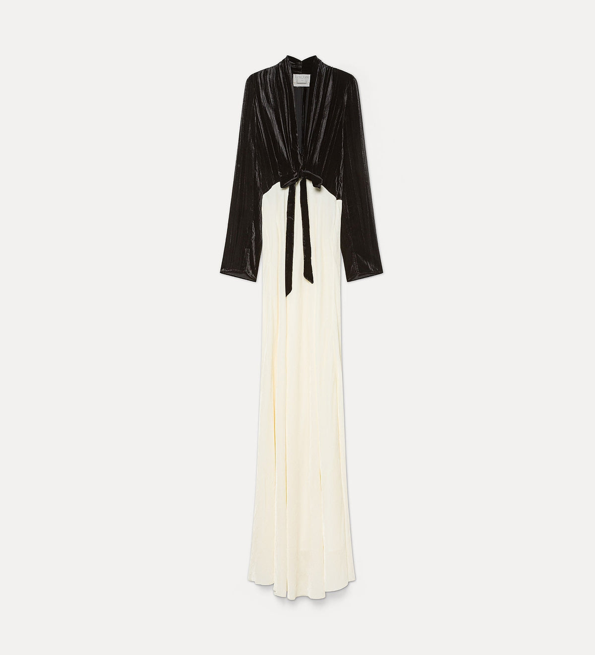 Crushed Velvet Dress 15346 Black