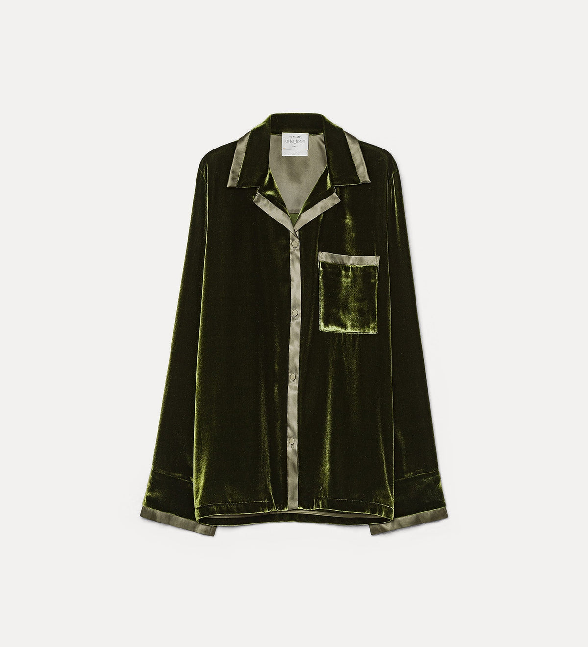Velvet Pajama Jacket 15351 Woods