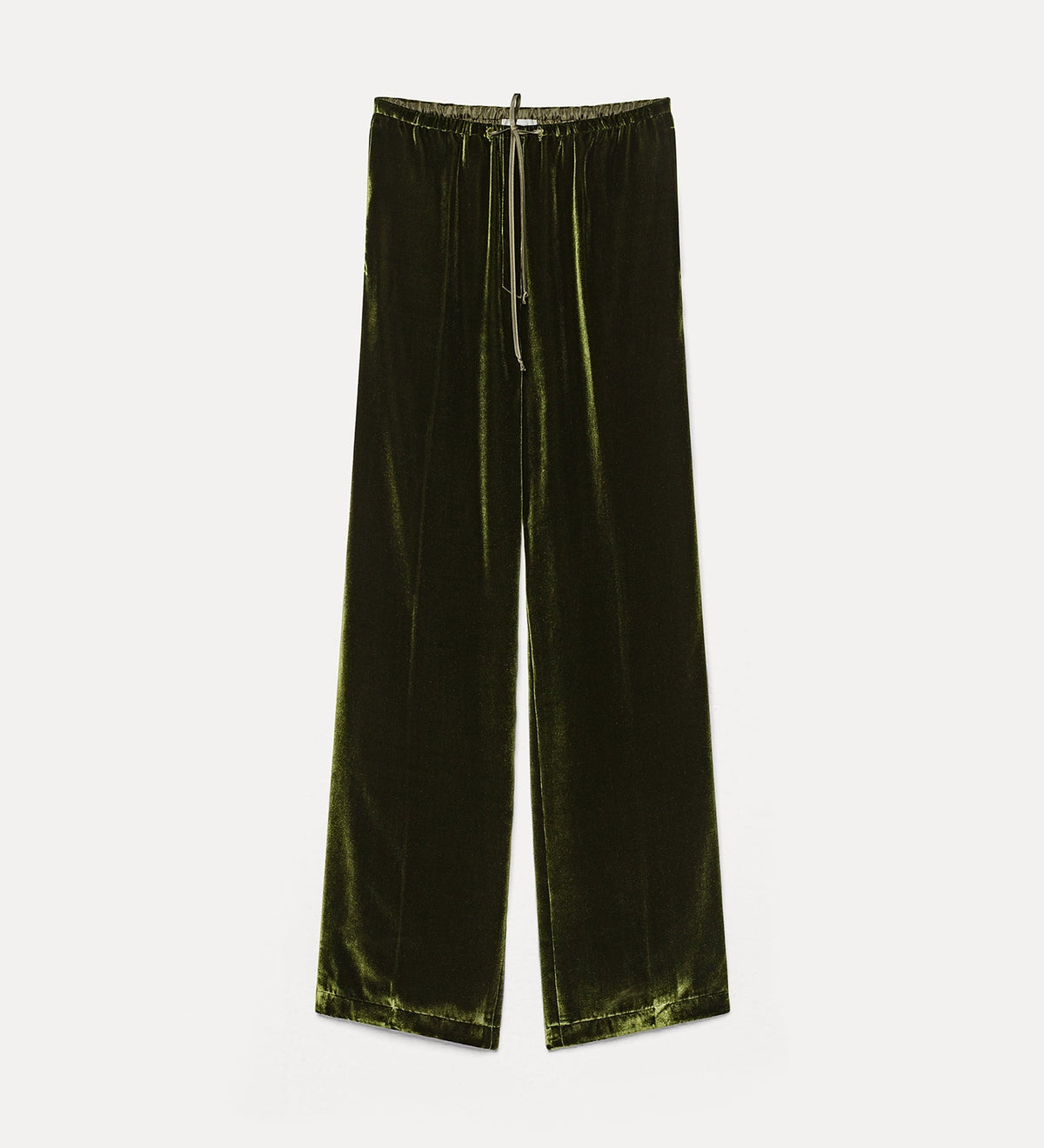 Velvet Drawstring Pants 15357 Woods