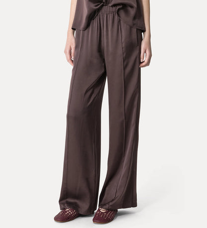 SILK LOOSE PANTS 13583