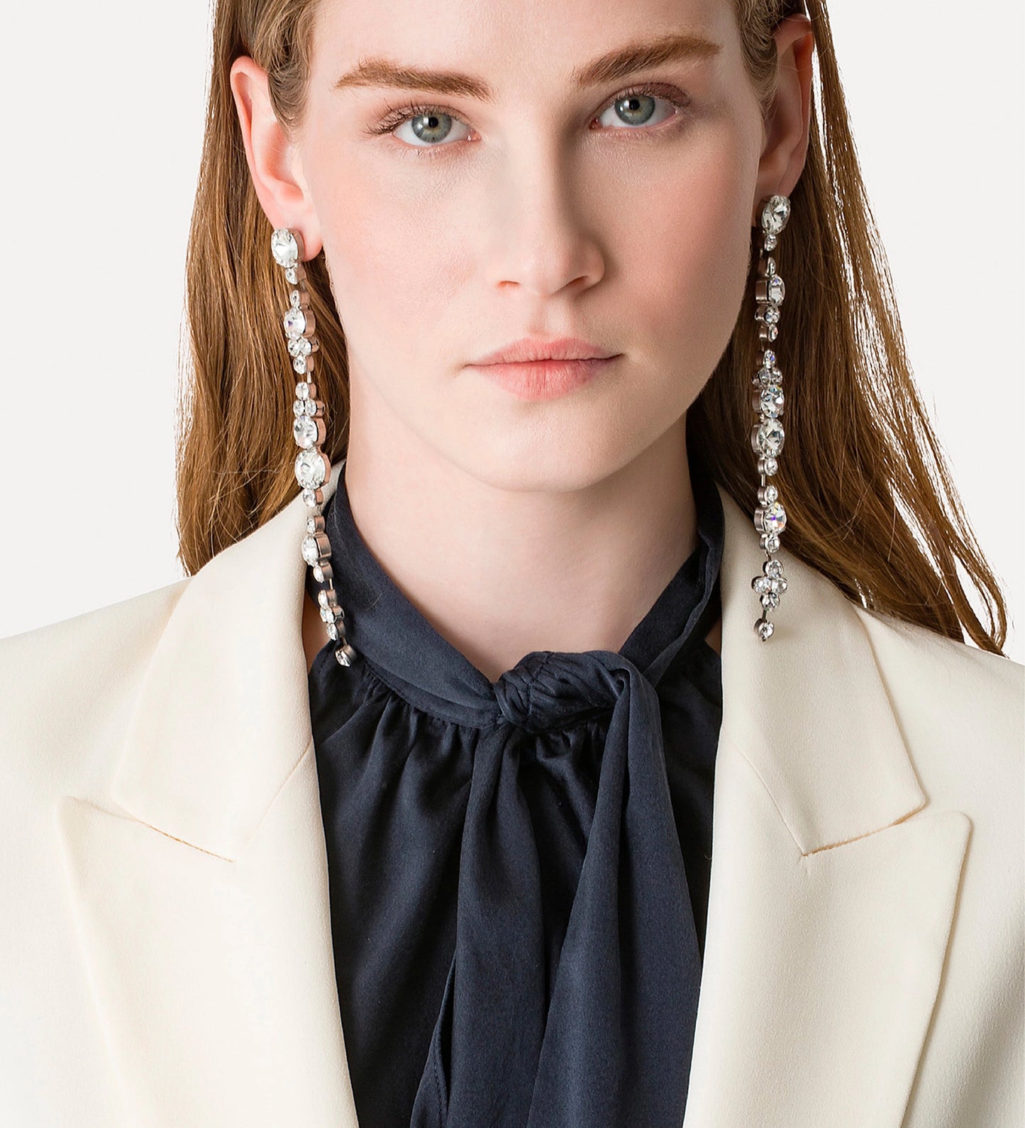 CREPE BLAZER 14059 OFFWHITE