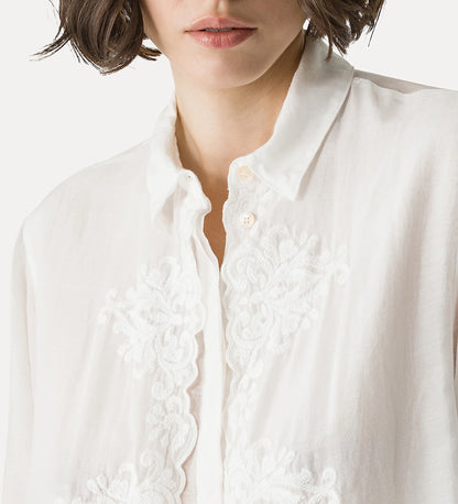 EMBROIDERED SHIRT 14615