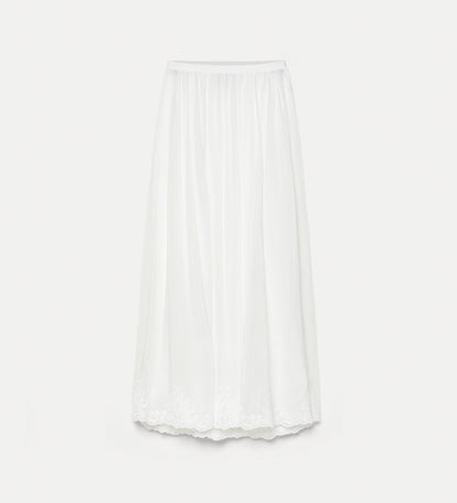 EMBROIDERED SKIRT 14617
