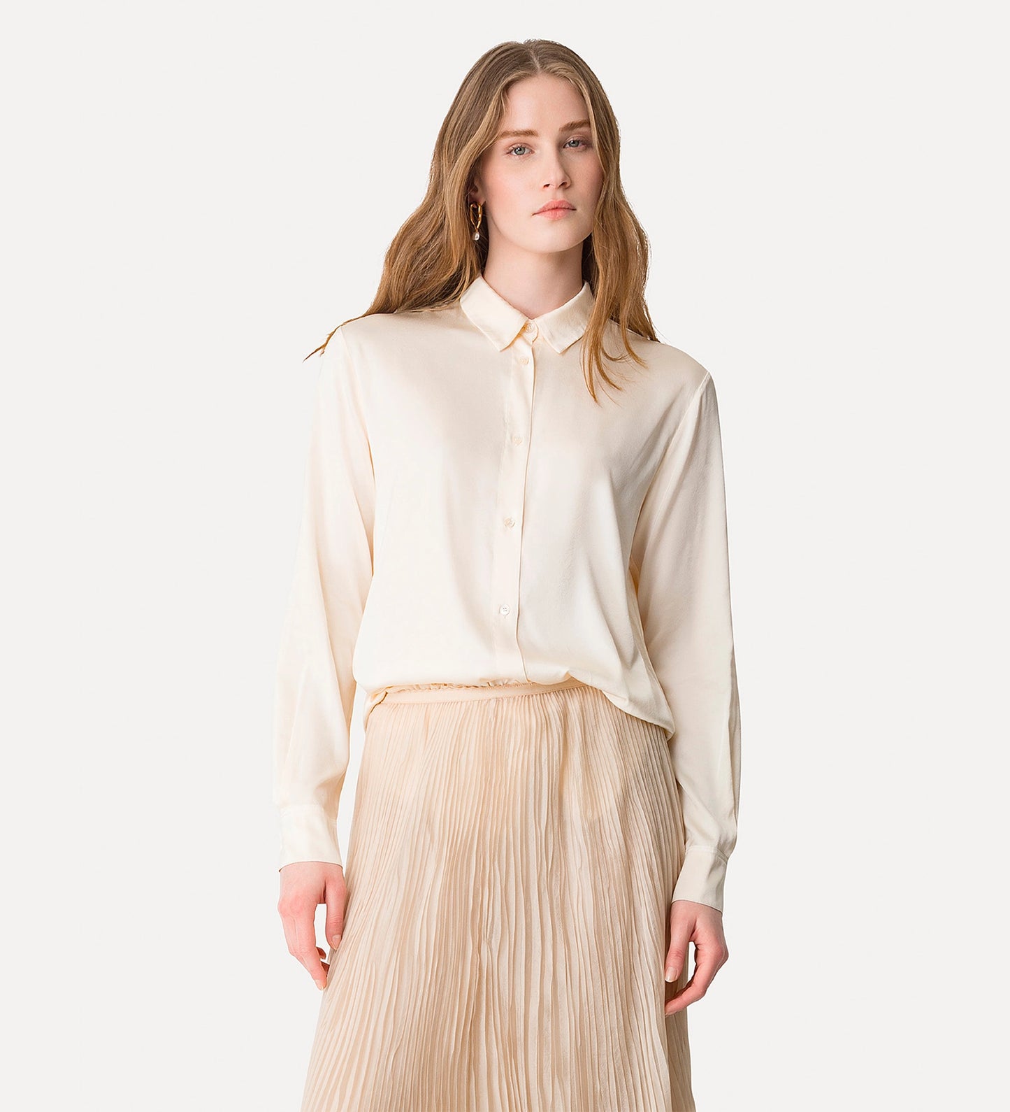 SILK SHIRT 9934 OFFWHITE