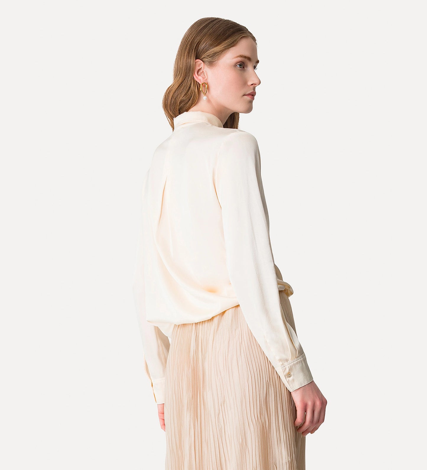 SILK SHIRT 9934 OFFWHITE