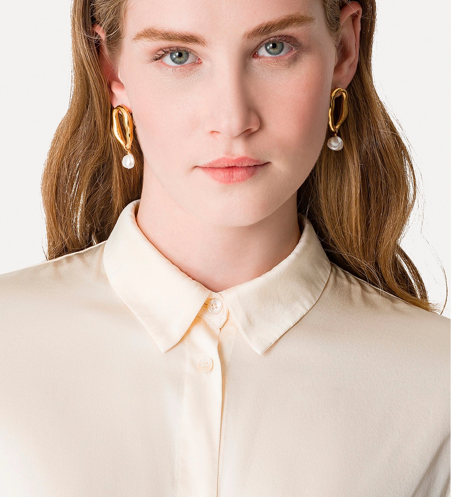 SILK SHIRT 9934 OFFWHITE