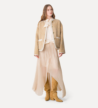 SILK SHIRT 9934 OFFWHITE