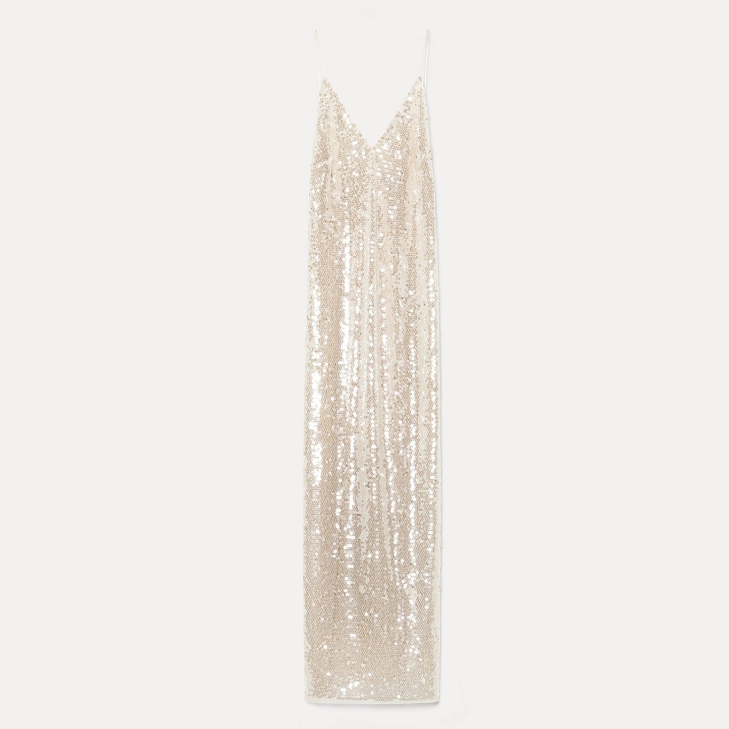 Sequin Dress 14893 White