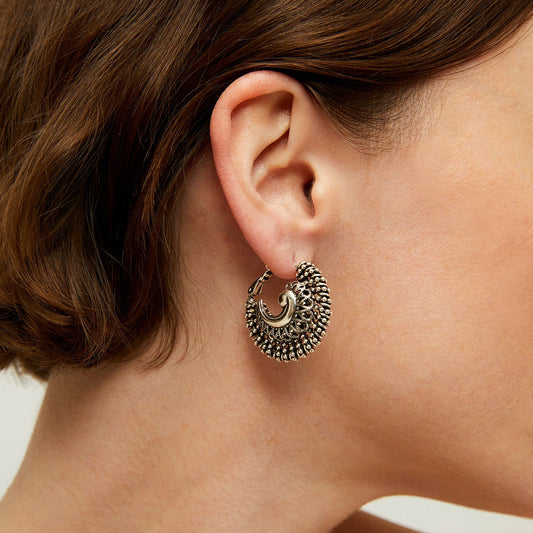Izzia Small Earrings Silver